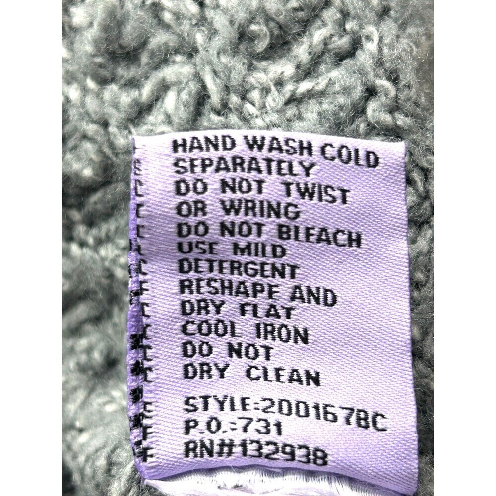 Michelle Nicole Women Gray Chunky Knit Sleeveless Sweater Vest High Low M 1172N4 - Picture 12 of 12